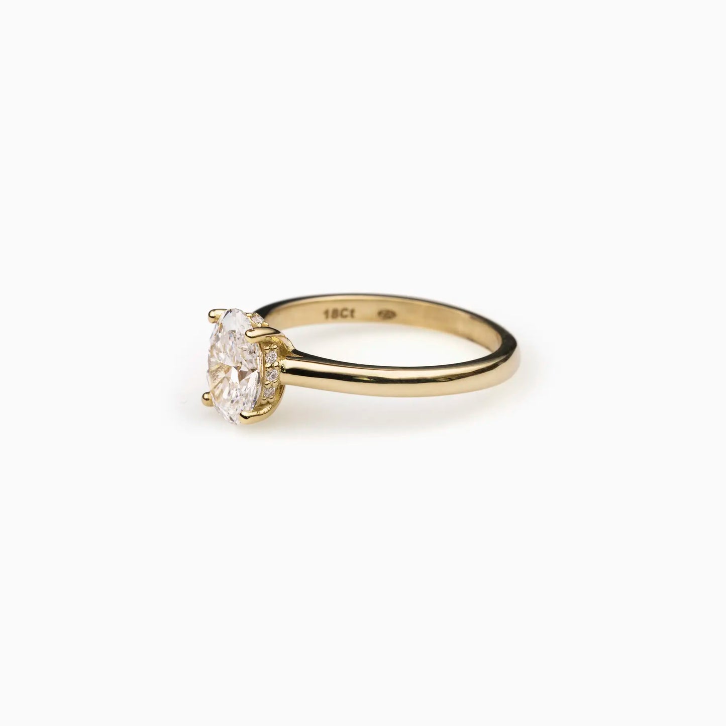 Ring Solitaire Hidden Halo