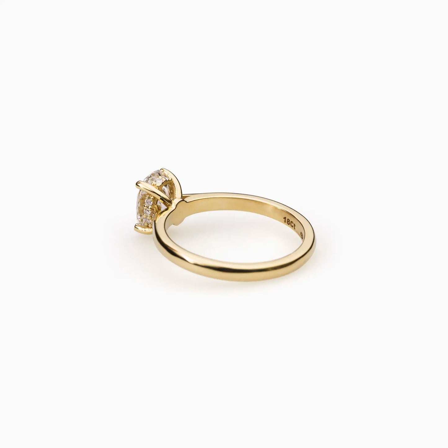 Ring Solitaire Hidden Halo