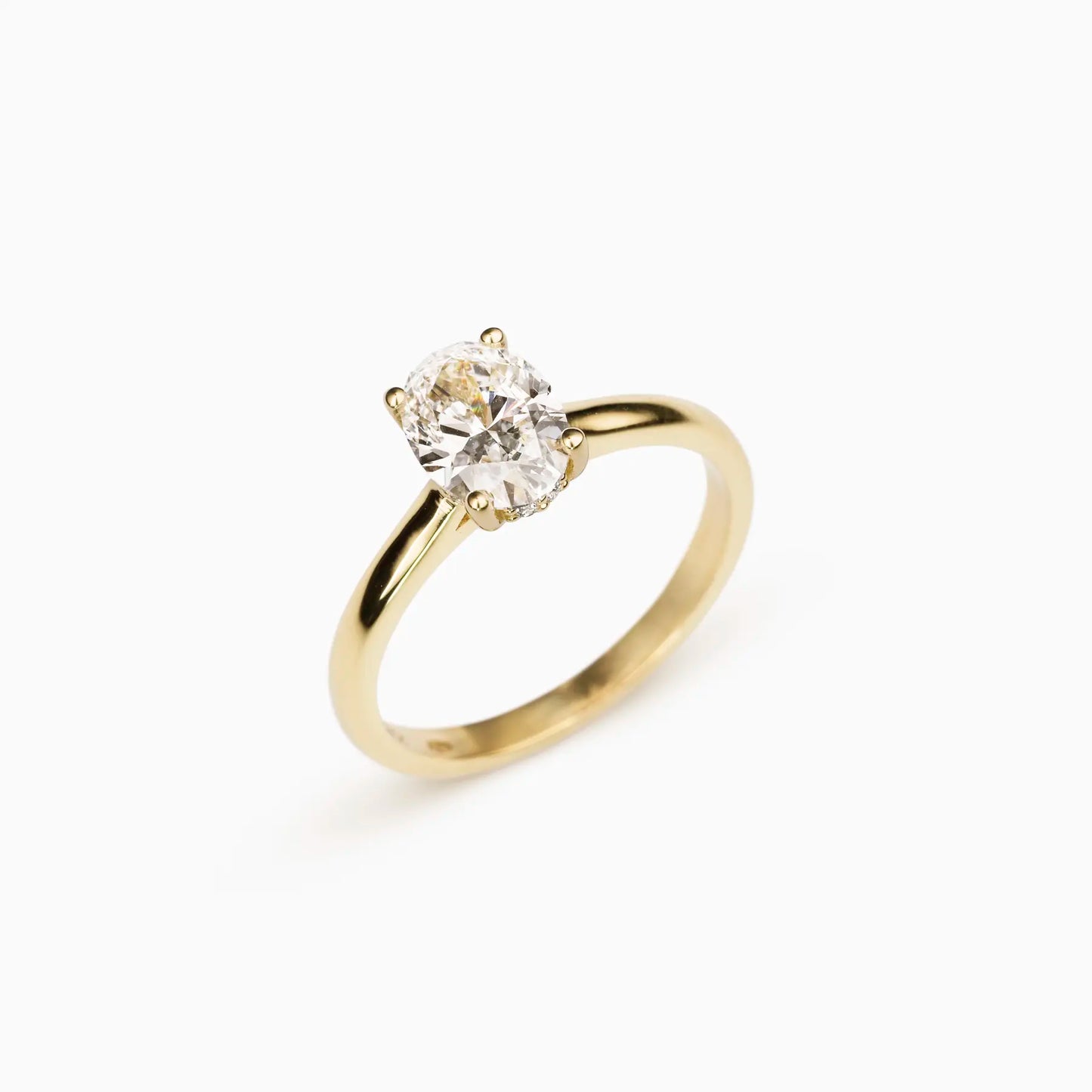 Ring Solitaire Hidden Halo